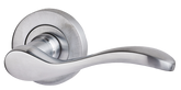 Ariel Satin Chrome Privacy Hardware Pack